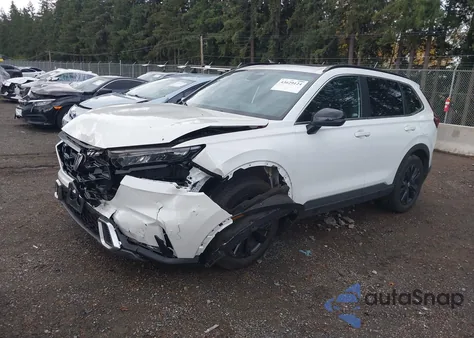 2024 Honda Cr-V Hybrid Sport Touring из США, поврежденный, VIN 7FARS6H96RE031103